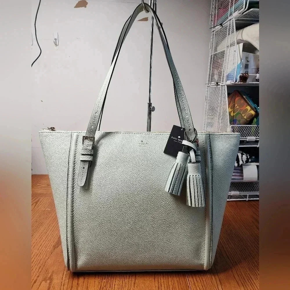 NWT Kate Spade Maya Shoulder Pebble Leather Tote Handbag Orchard Street WKRU5798